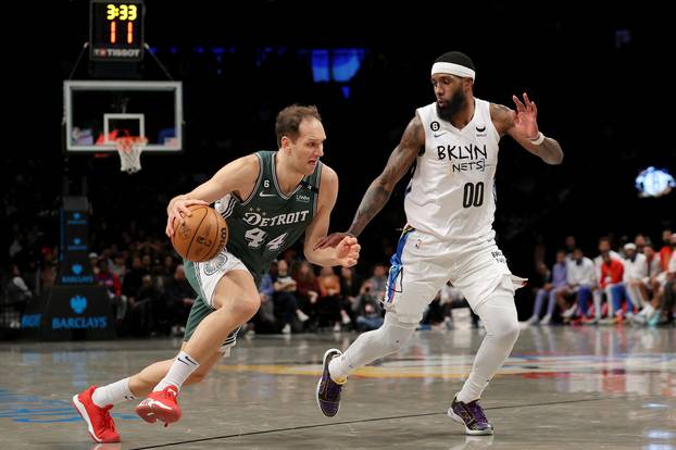 NBA: Detroit Pistons at Brooklyn Nets