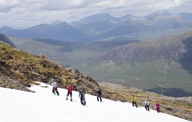 Mid-summer ski, Glencoe