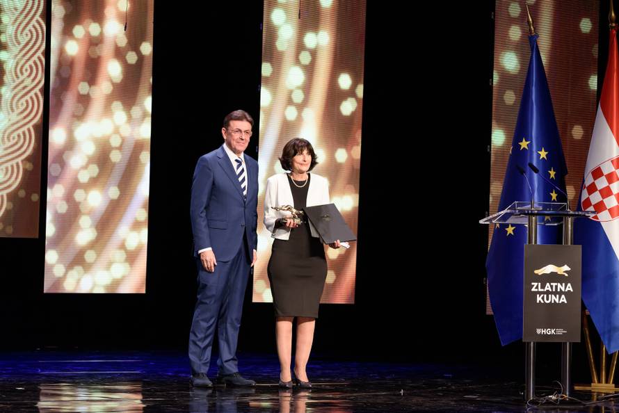 FOTO Najuspješnije hrvatske tvrtke dobile Zlatnu kunu: Elka je najbolja velika kompanija