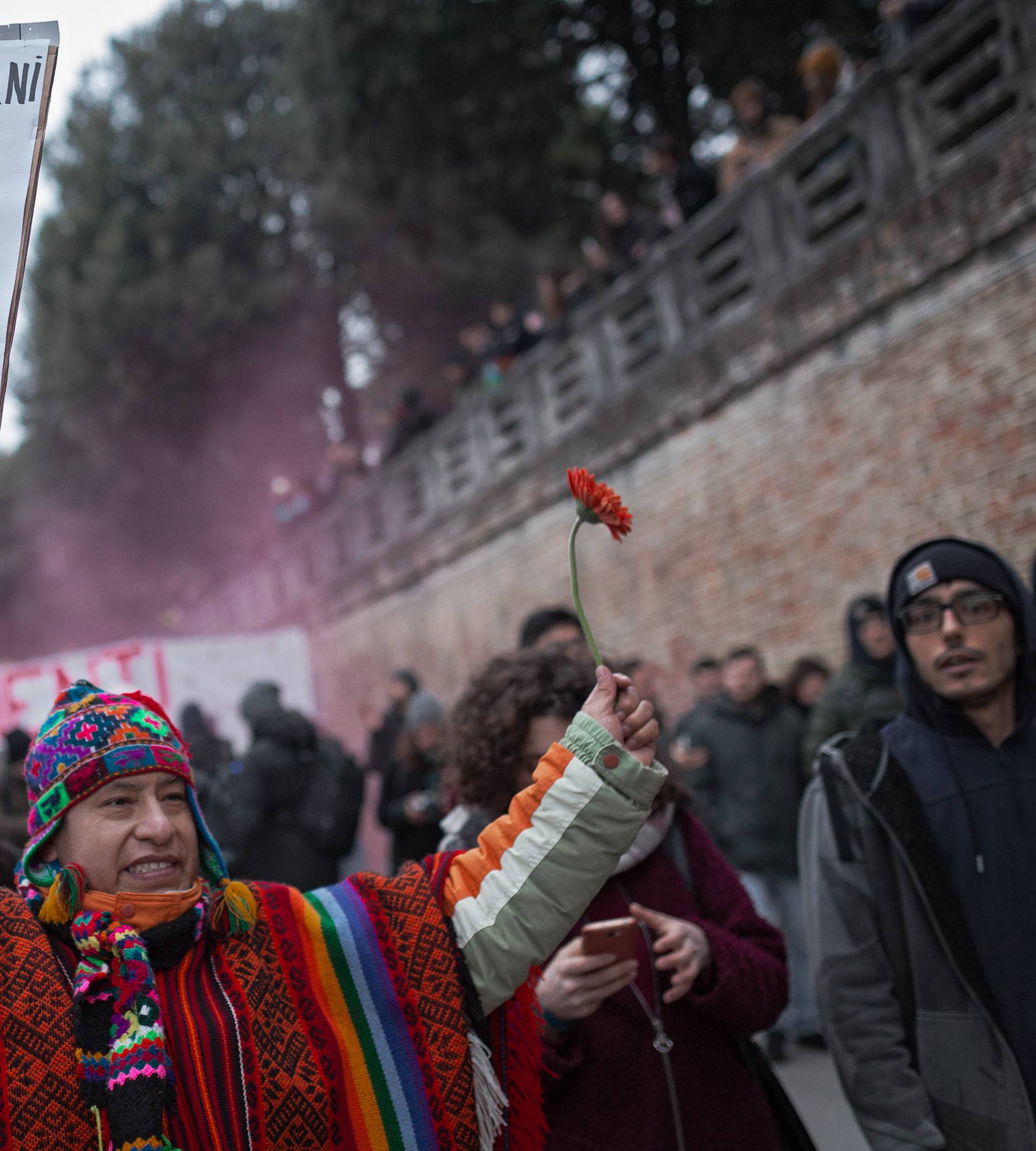 Macerata: Demonstration against fascism and racism