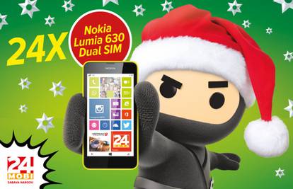 Zabava do Božića: Ninja daruje 24 x Nokia Lumia 630!