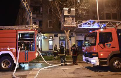 Požar na Malešnici: Vatrogasci ga gasili dva sata, došla i hitna