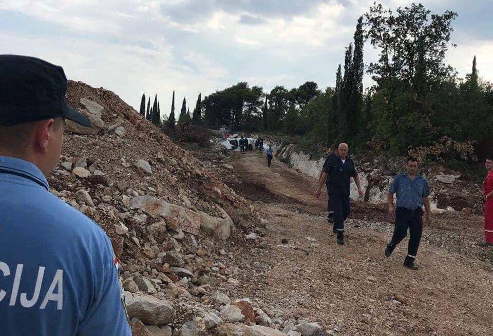 Ozlijeđeno troje ljudi: Avion je pao u blizini Dubrovnika