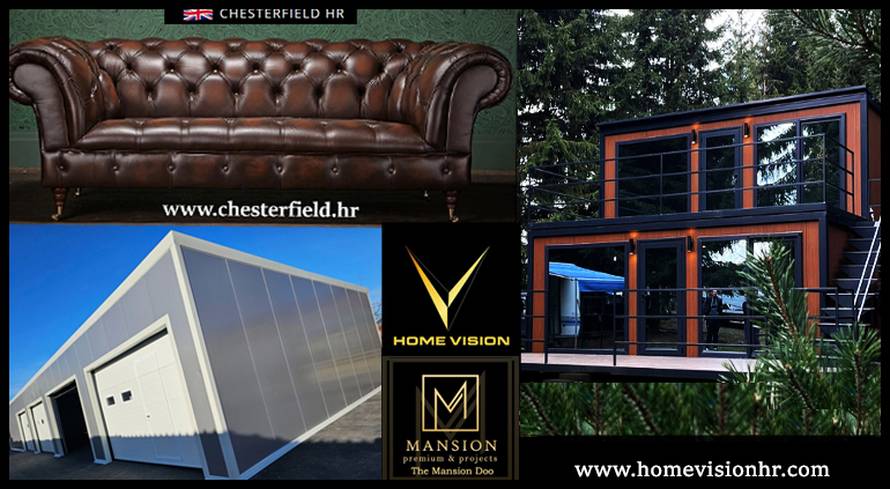 Od hale do dnevnog boravka - Home Vision gradi Chesterfield uređuje