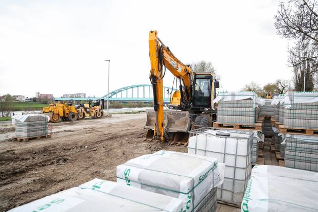 Zagreb: Bageri na savskom nasipu