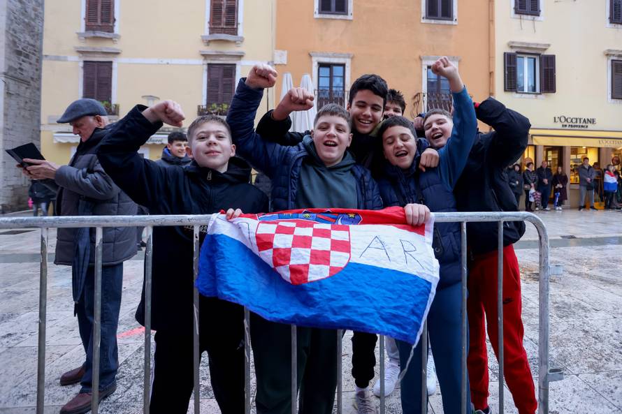 Zadrani dočekali svoje brončane rukometne reprezentativce