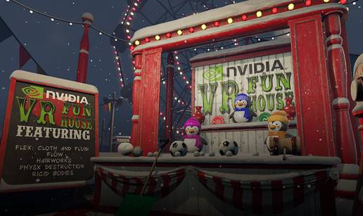 Bez straha od ozeblina: Nvidia VR Funhouse ima i snježni mod