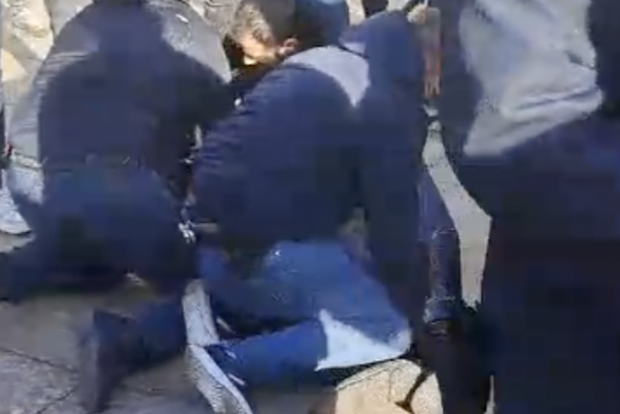 Tuča na Trgu