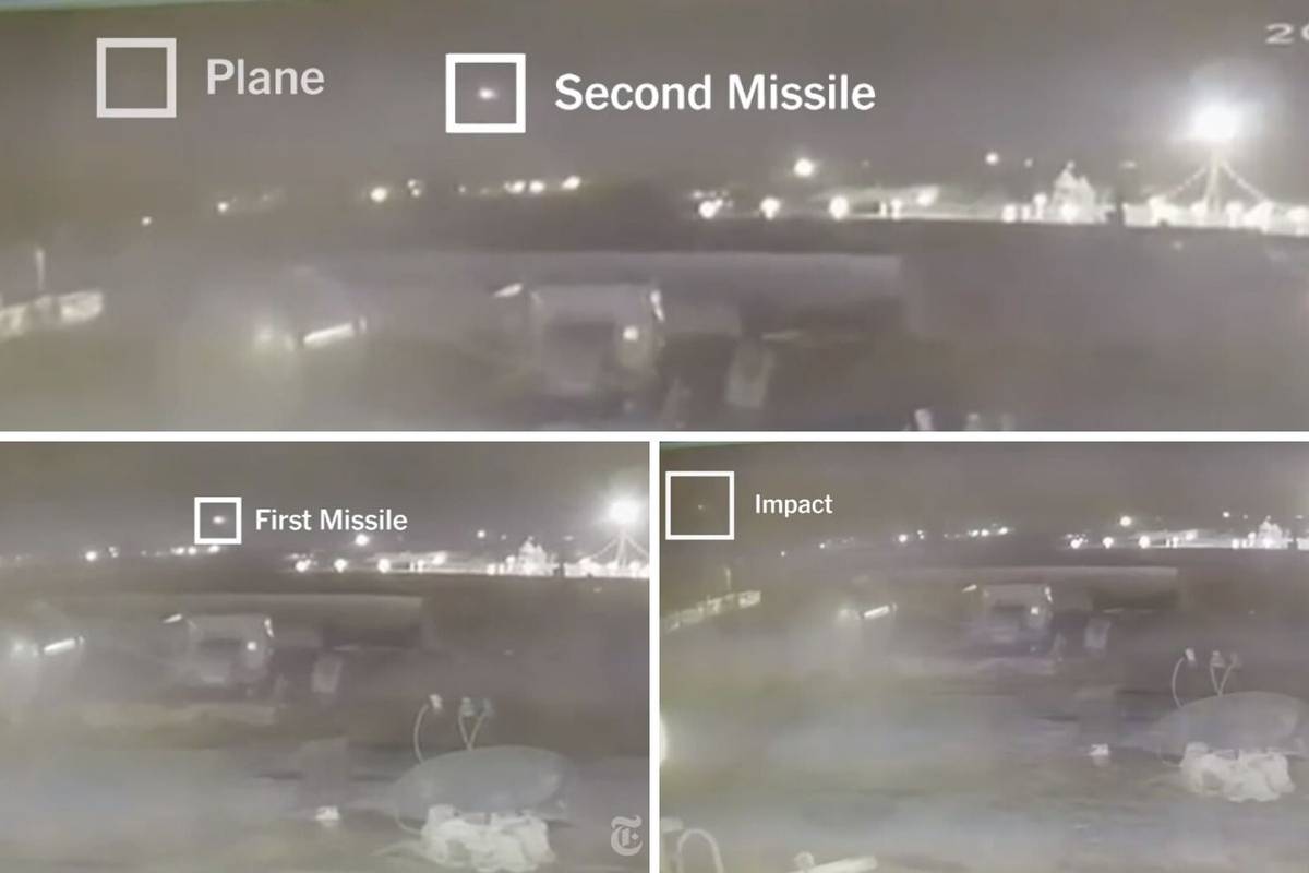 Novi video: Ukrajinski avion pogođen je s dva projektila