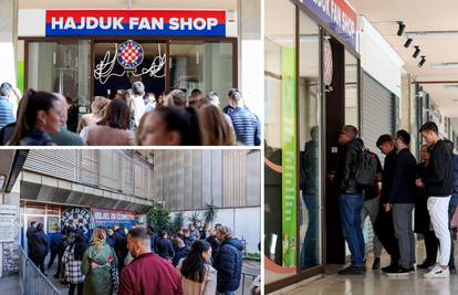 Hajduk za manje od četiri sata rasprodao Poljud za derbi! Redovi bili u Splitu i Zadru