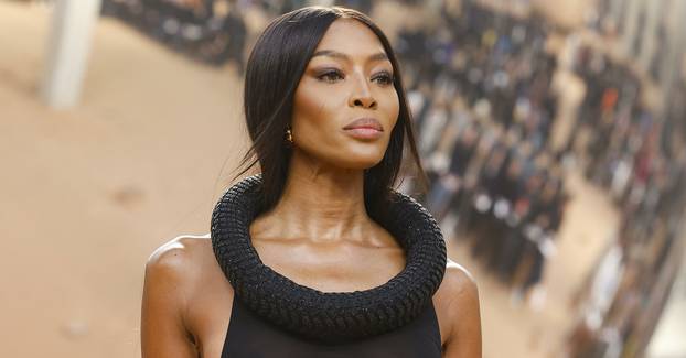 Naomi Campbell at OFF-WHITE Fall-Winter 2023-2024 Runway during Paris Fashion Week on March 2023 - Paris; France 02/03/202