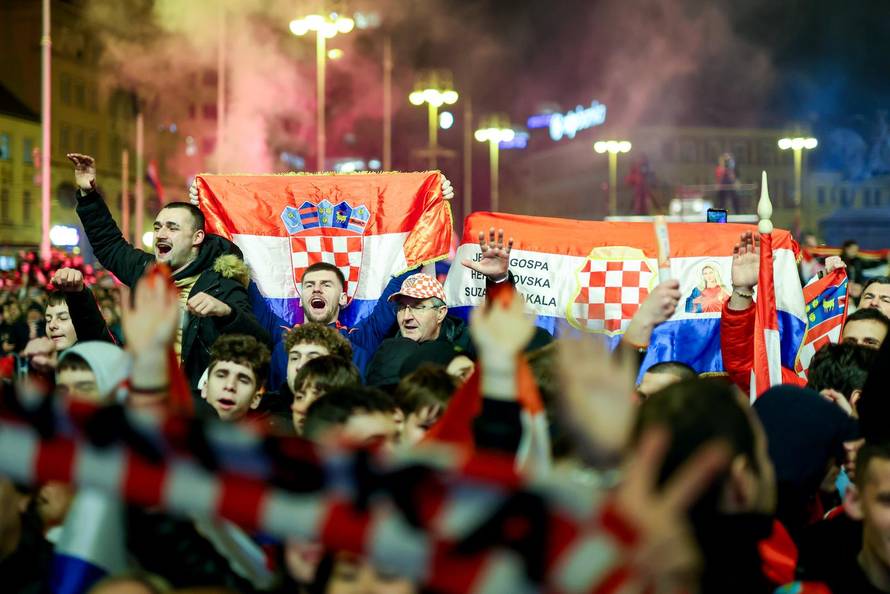 Zagreb: Svečani doček rukometnih reprezentativaca nakon osvojene bronce na Europskom prvenstvu