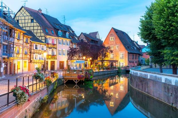 Colmar France Night