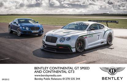 Bentley se vraća: Continental GT3 želi pokoriti trkaće staze