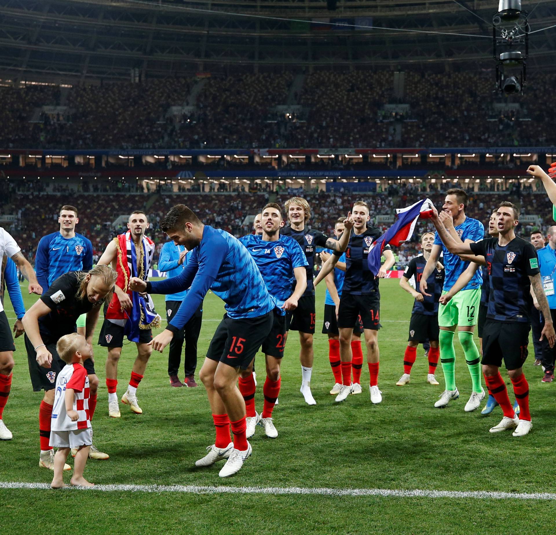 World Cup - Semi Final -  Croatia v England