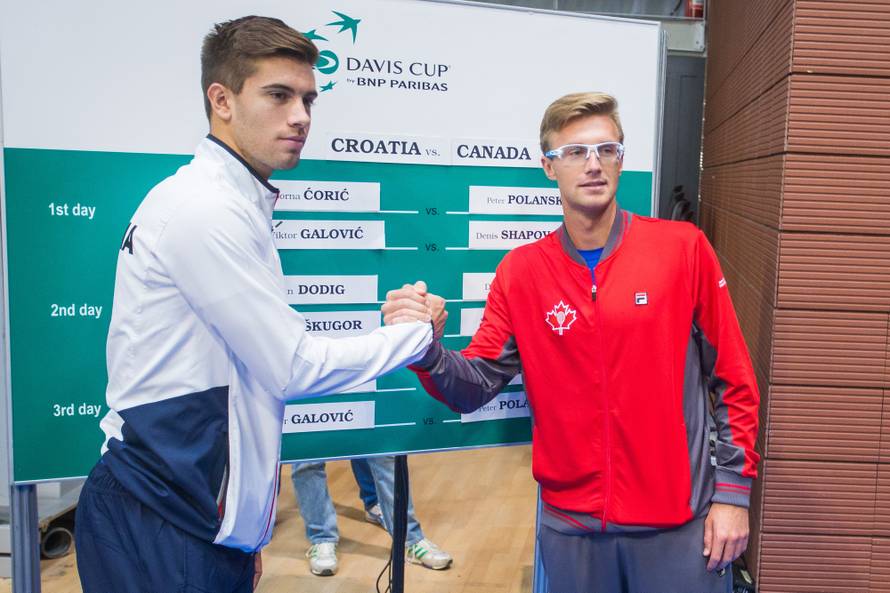 Umjesto Čilića, protiv Kanade će zaigrati 181. tenisač svijeta
