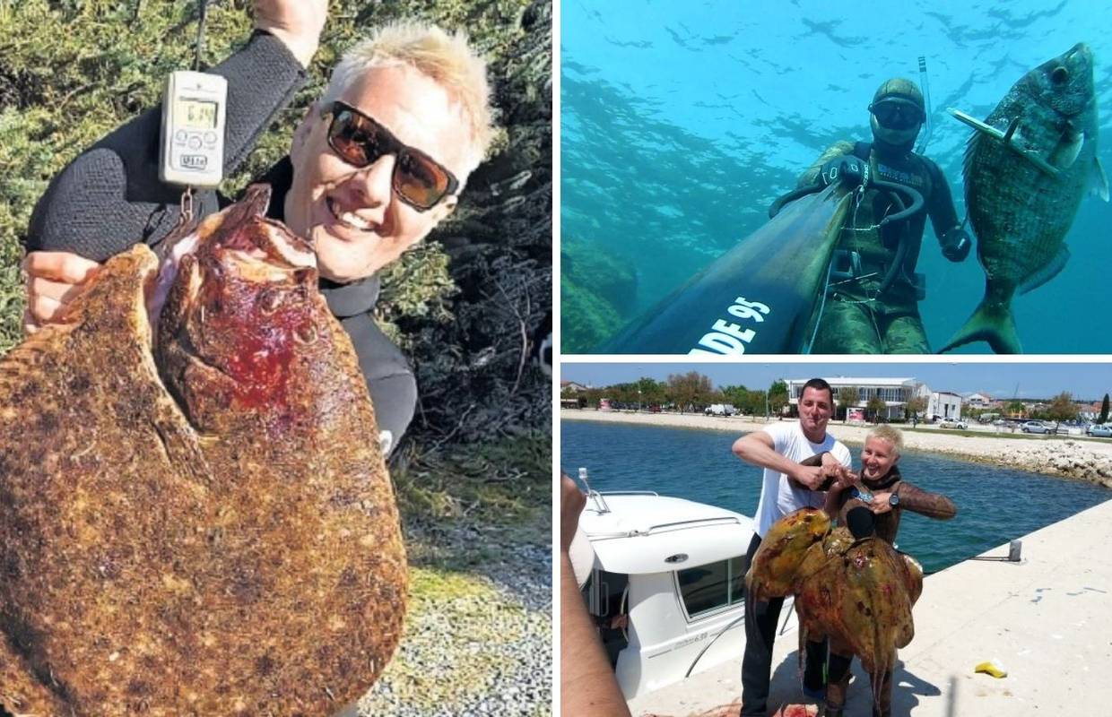 Lidija je kraljica ribara: Golim rukama ulovila romba od 6,1 kg