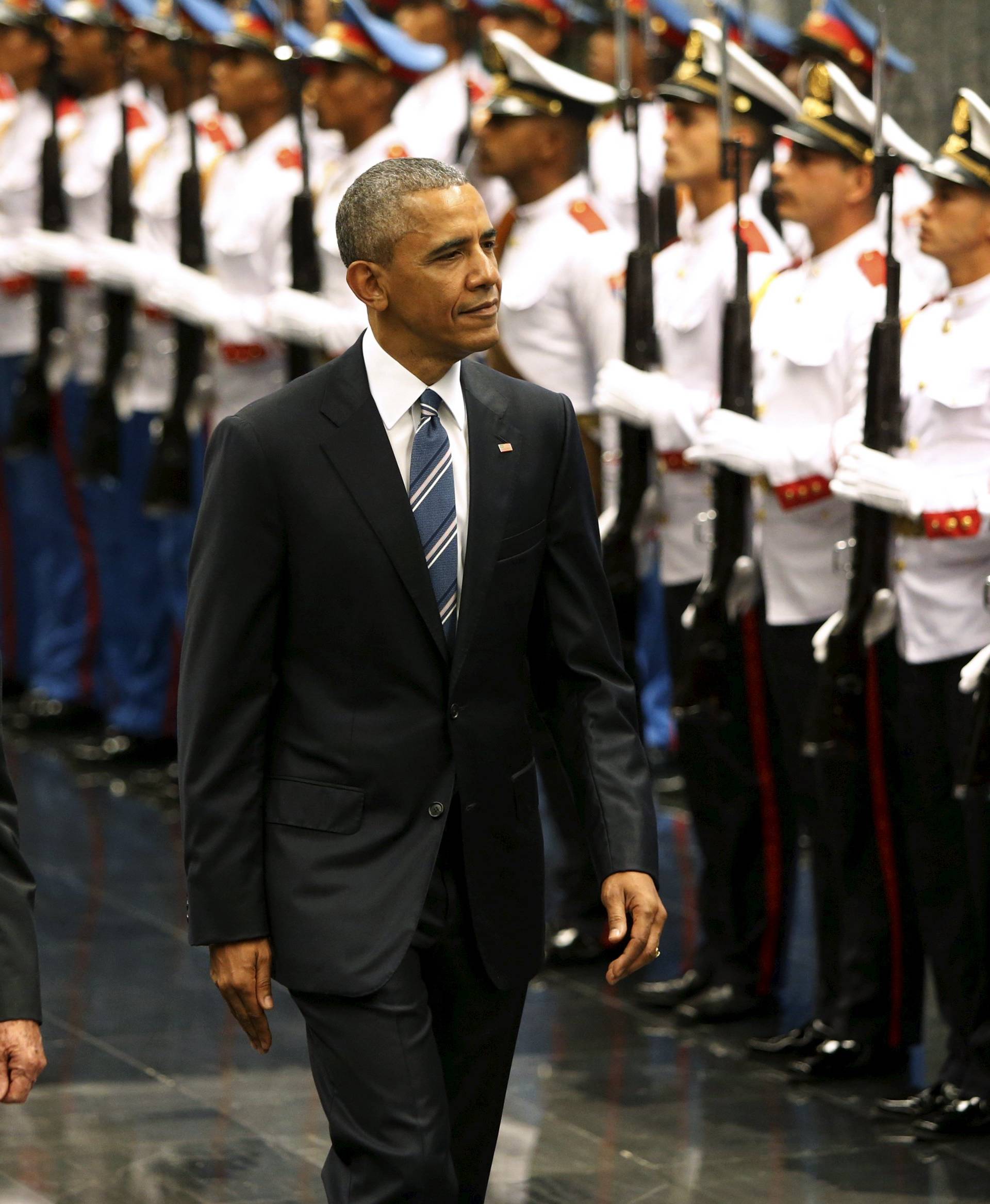 Raul Castro dočekao je Obamu u Palači revolucije u Havani