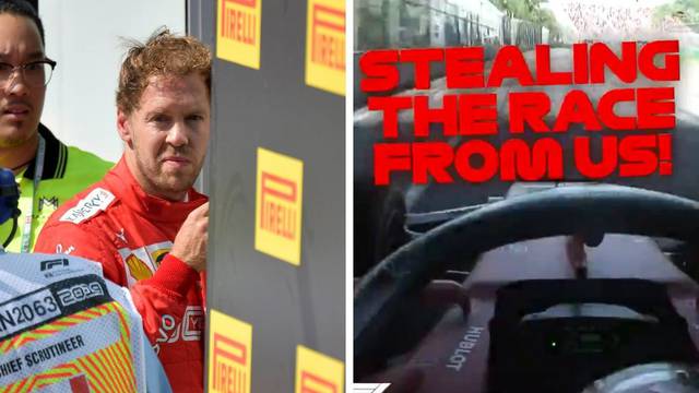 Vettel preko timskog radija: Pa čovječe, kradu nam pobjedu...