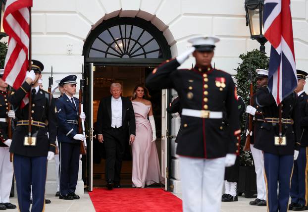 Britain's King Charles and Queen Camilla in the United States for state visit