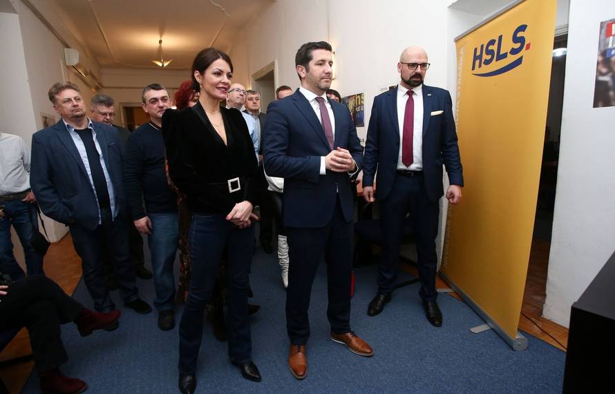 Zagreb: Izborni stožer Dejana Kovača