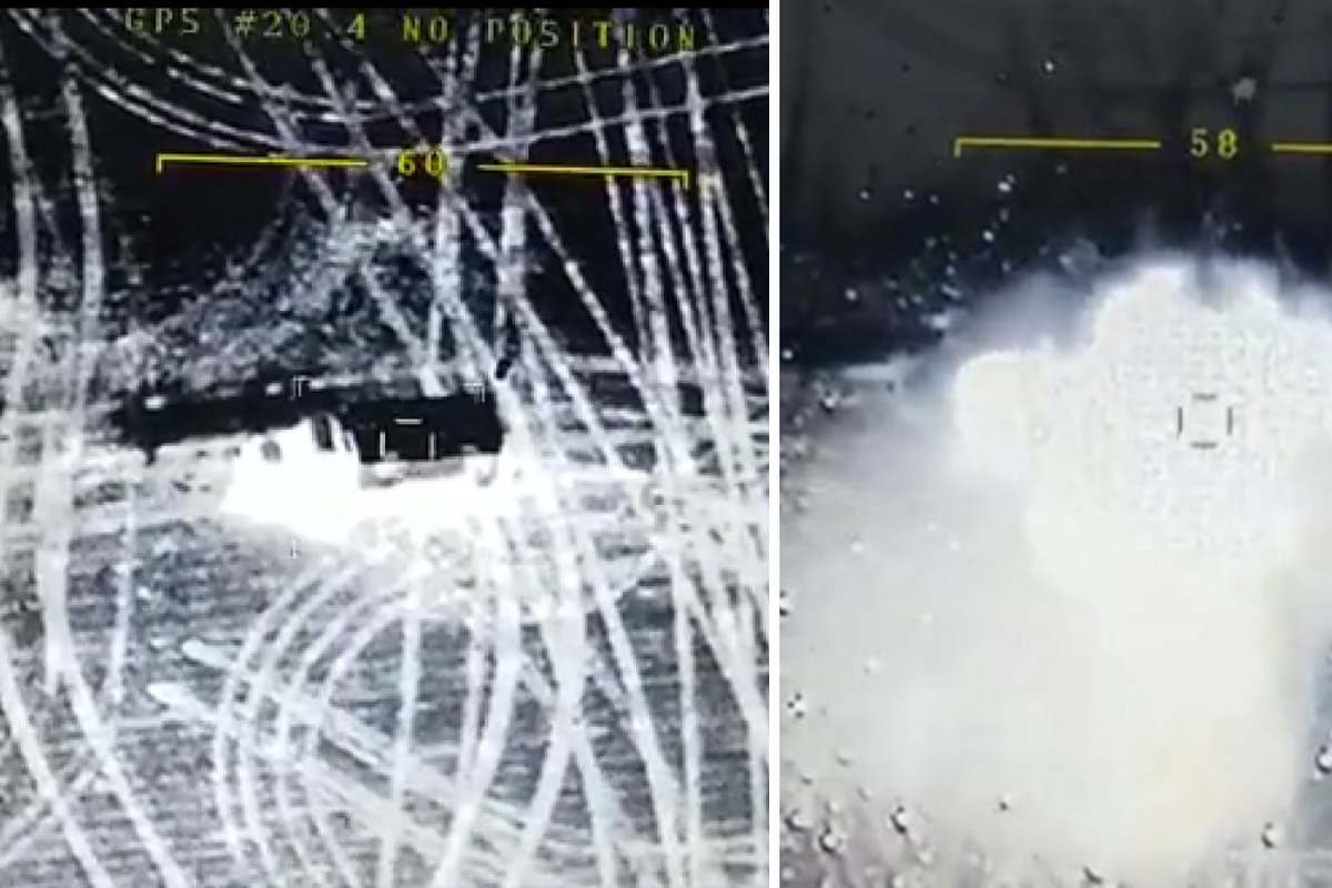 VIDEO Ukrajinske vojne snage borbenim dronom su uništile neprijateljsku kontrolnu točku