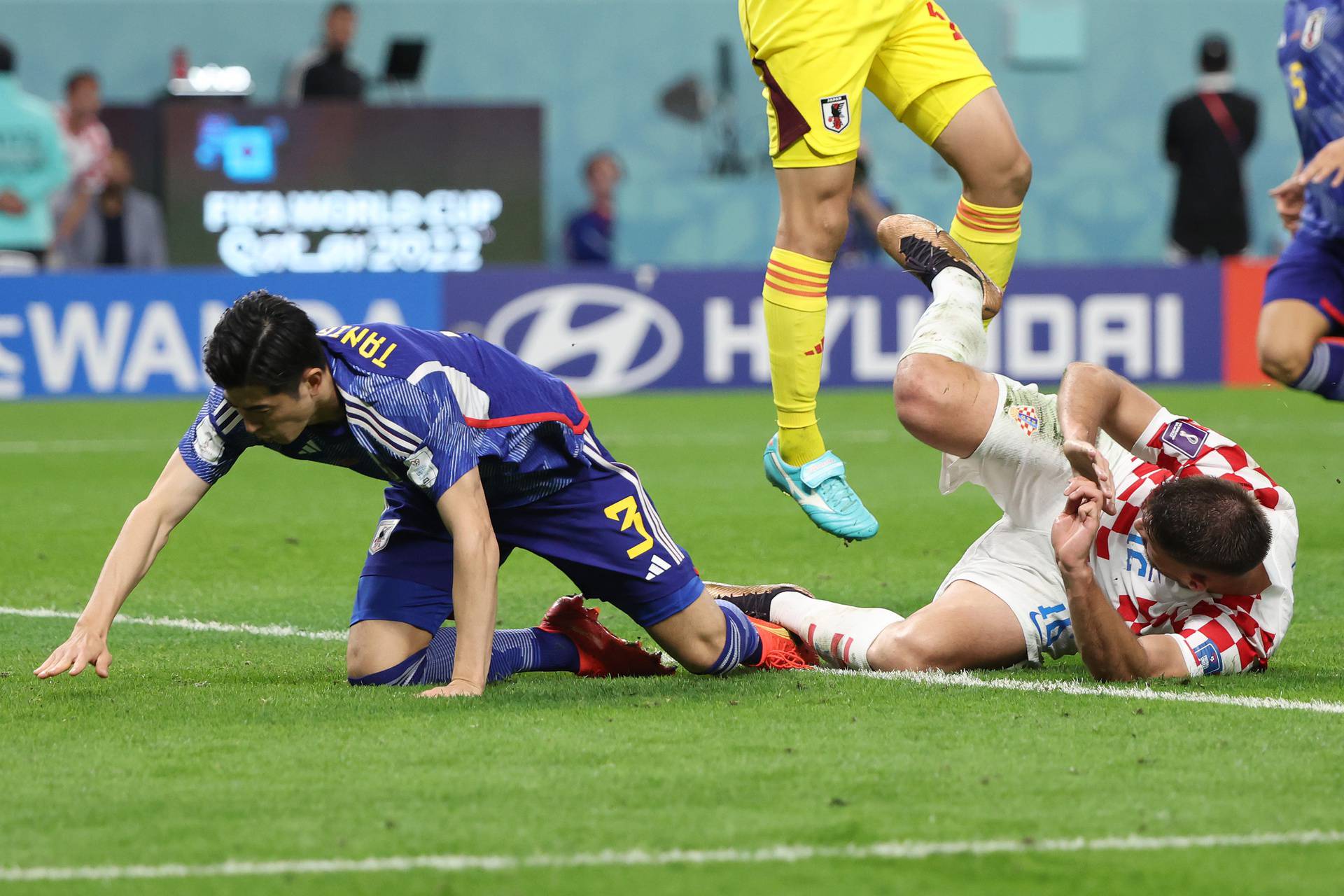 KATAR 2022 - Susret Hrvatske i Japana u osmini finala Svjetskog prvenstva u Kataru
