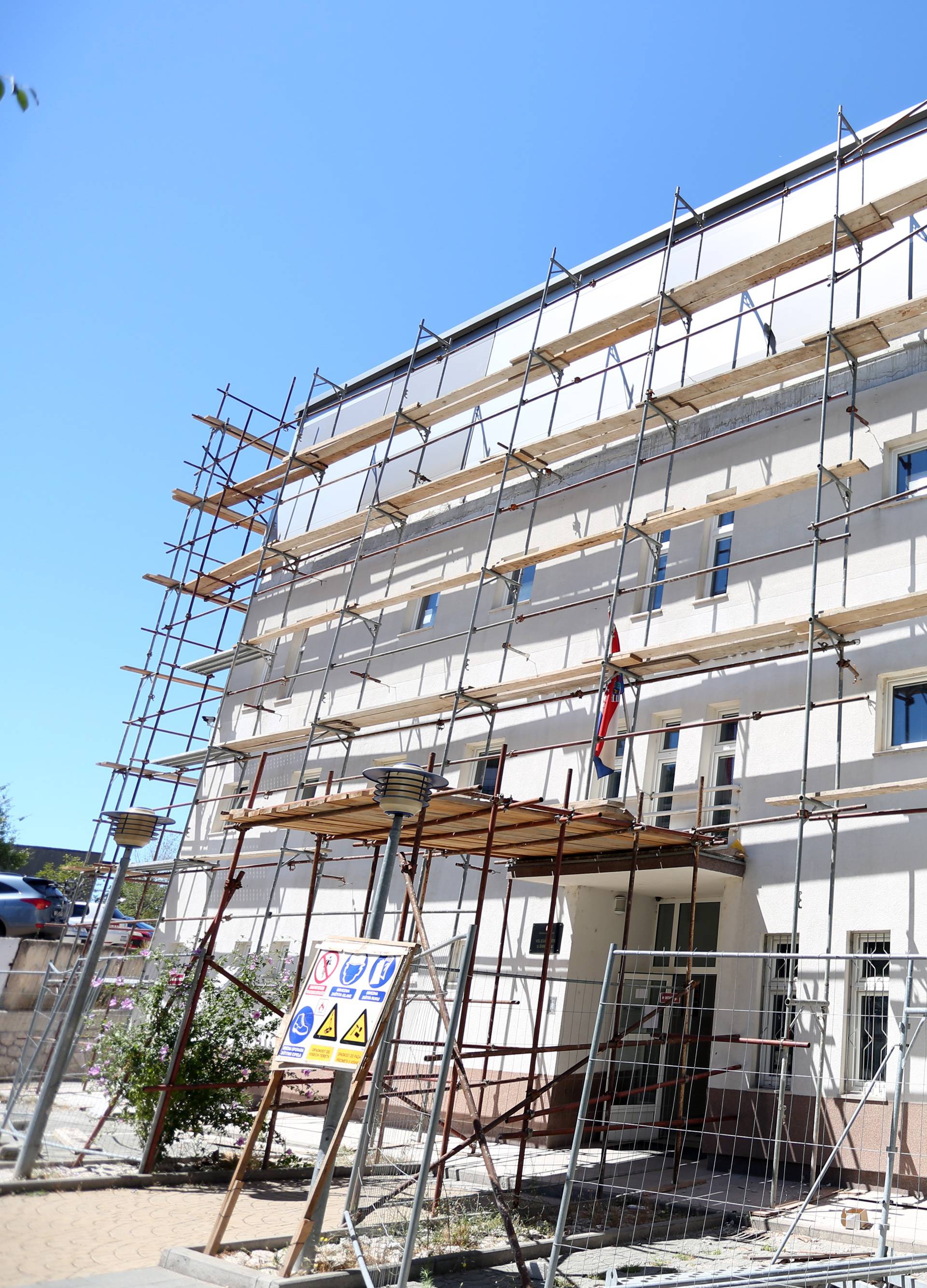 Smrt na gradilištu Veleučilišta u Šibeniku: Poginuo poslovođa