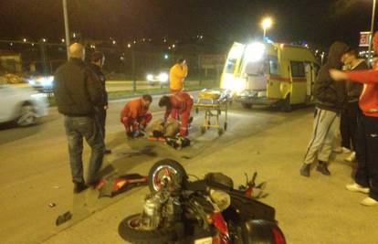 Split: Autom je udario vozača motocikla i teško ga ozlijedio