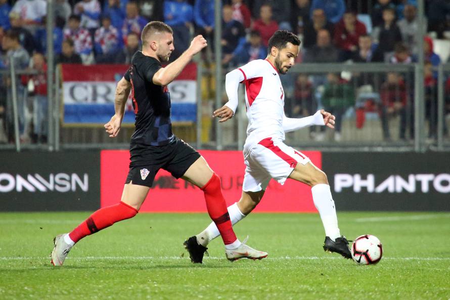 Rijeka: Susret Hrvatske i Jordana u prijateljskoj utakmici