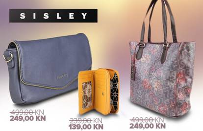 Ljetna vikend akcija! Sisley torbe i novčanici do -58%
