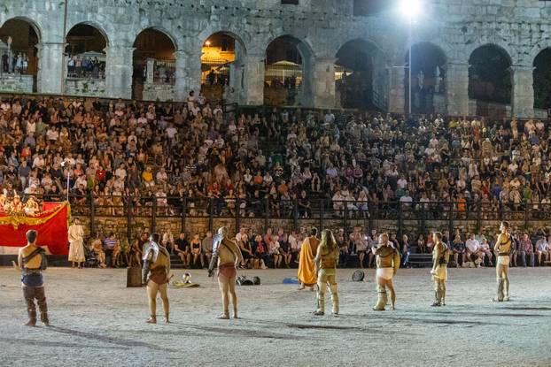 Borbe gladijatora u pulskoj Areni