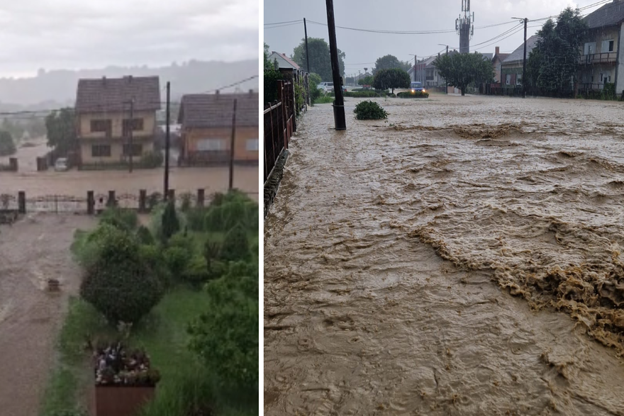 Nevrijeme u Hrvatskoj: Brojna mjesta poplavljena