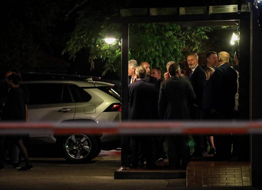 Zagreb: OdrÅ¾an sastanak Älanova vladajuÄe koalicije u restoranu Baltazar