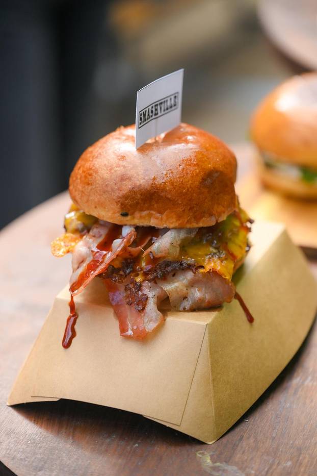 Zagreb: Burger fest na Trgu dr. Franje Tuđmana