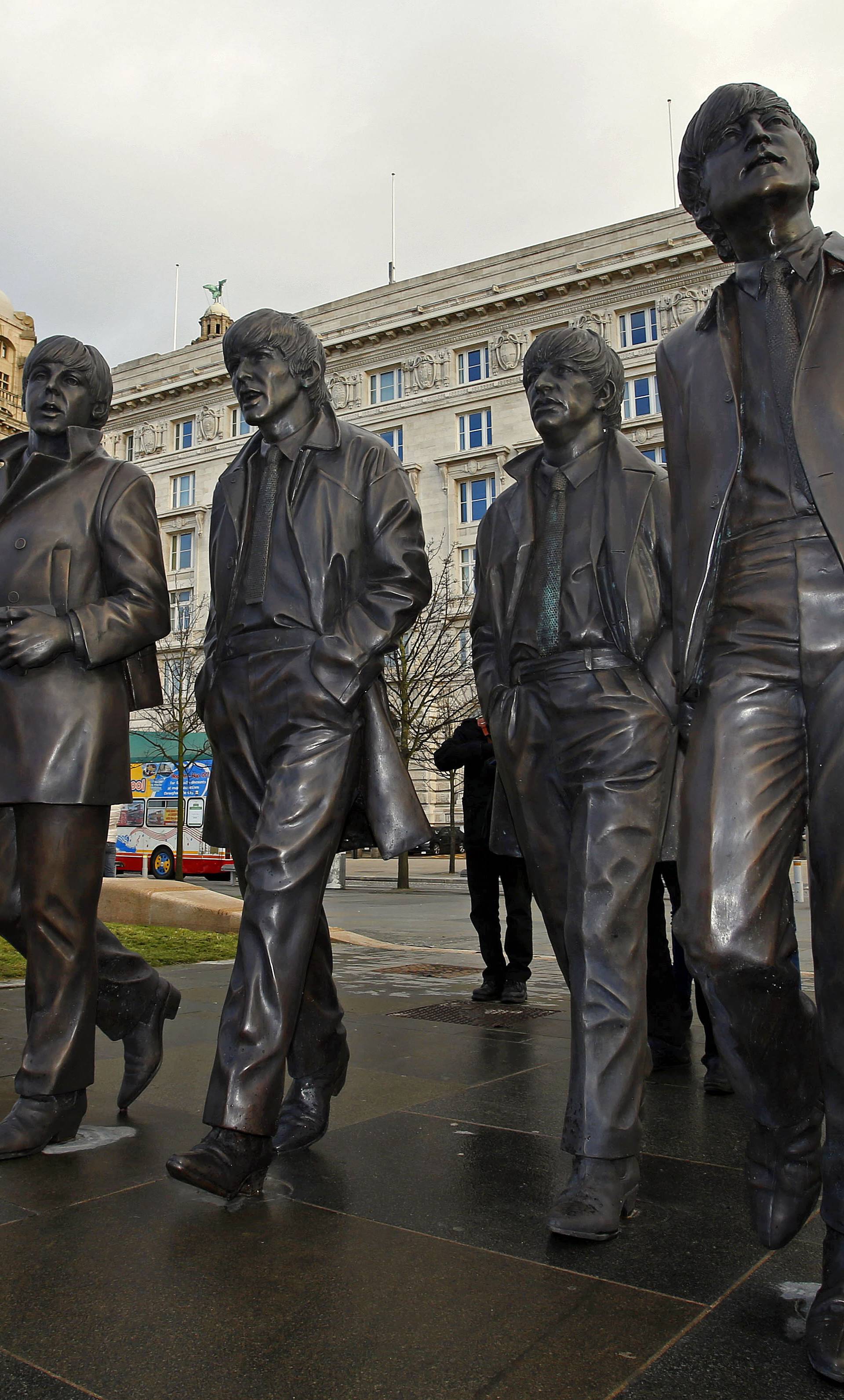 Beatles statue