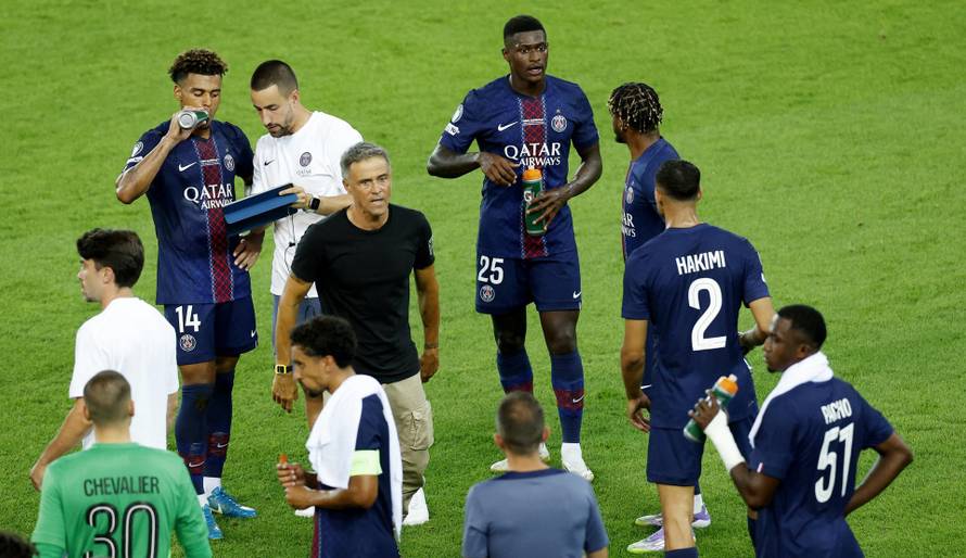 UEFA Super Cup - Final - Paris St Germain v Tottenham Hotspur
