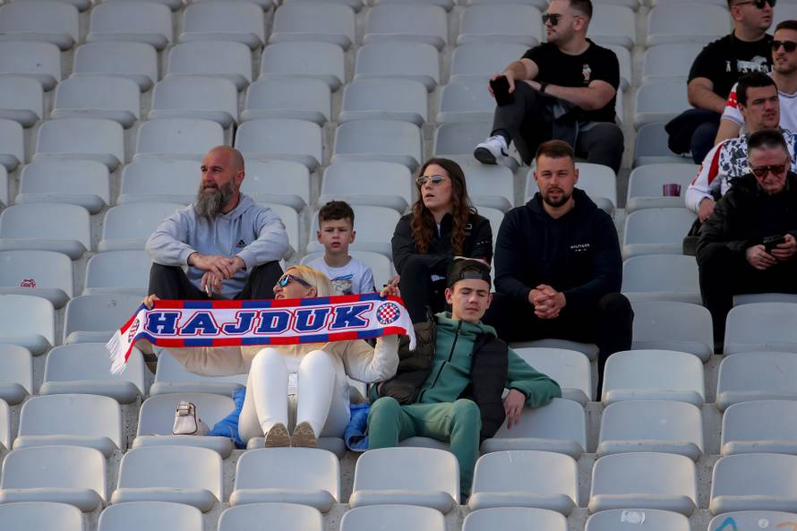 Split: Sve je spremno za početak utakmice između Hajduka i Dinama