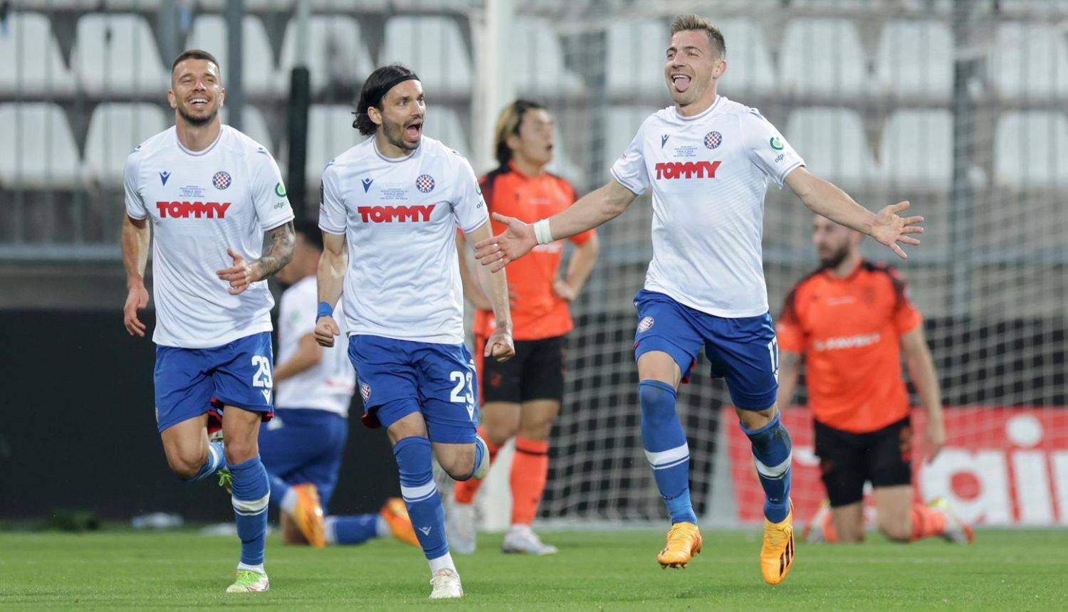 Melnjak 'načeo' Šibenik, Livaja 'zapečatio': Hajduk osvojio Kup!