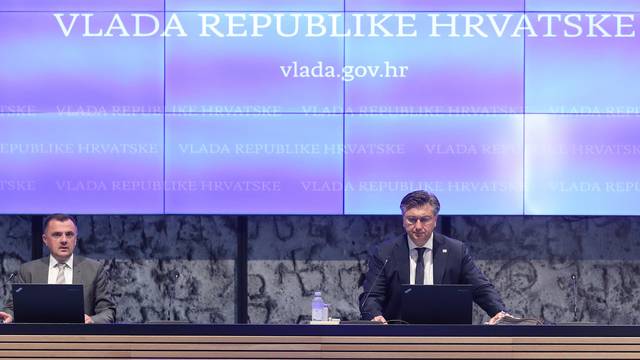 Zagreb: Redovita sjednica Vlade RH 