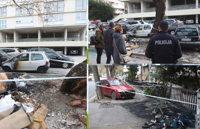U Splitu gorjeli kontejneri, vatra je oštetila i tri automobila...