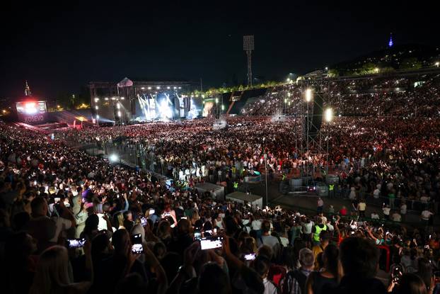 Sarajevo: Dino Merlin održao treći koncert na stadionu Koševo