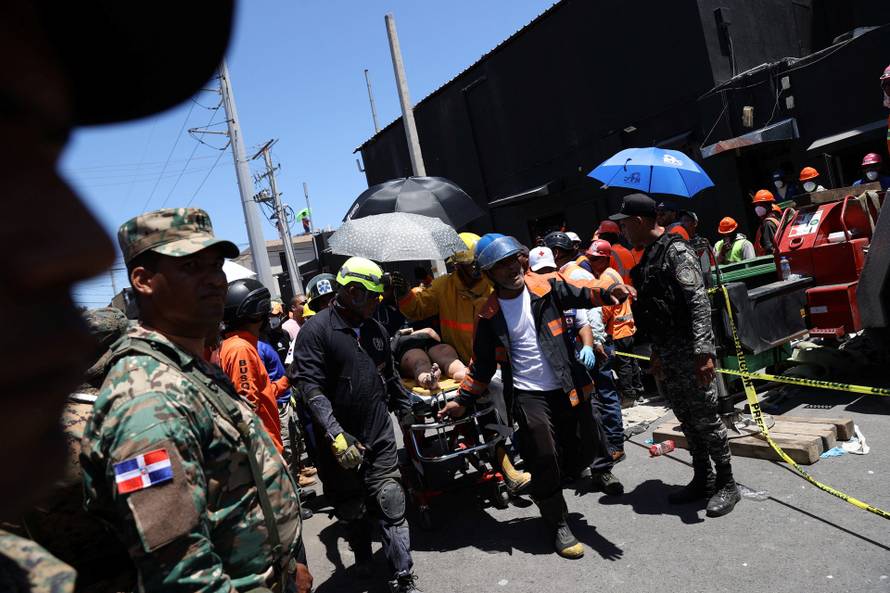 Night club's roof collapses in Santo Domingo