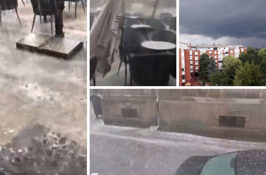 Strašna oluja pogodila Sl. Brod 'Ovako nešto još nismo vidjeli'