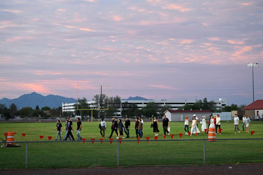 Memorial service for slain conservative commentator Charlie Kirk, in Glendale
