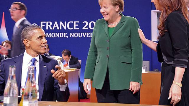 Danke: Obama zahvalio Merkel što je držala EU na okupu