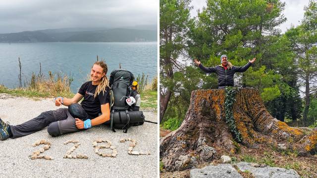 Marin Zovko (38) u 100 dana prehodao Hrvatsku: 'Samoća mi je bila teža od fizičkog umora'