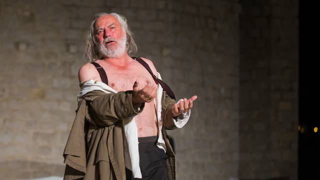 Dubrovnik: Gostovanje Kralja Leara u izvedbi kazališta Ulysses 