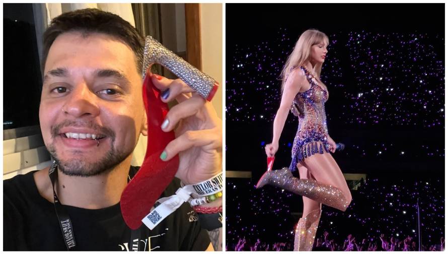 Taylor Swift bacila je štiklu u publiku, fan je uhvatio: Sada je prodaje u humanitarne svrhe