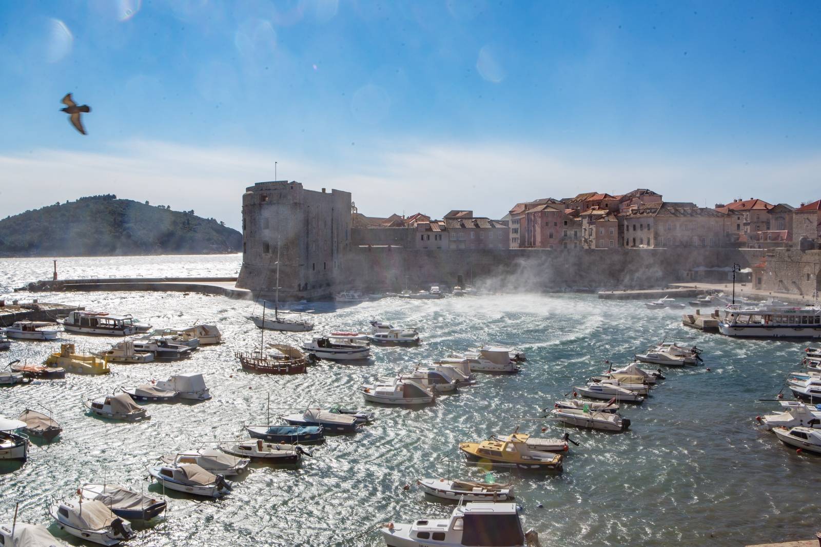 Bura u Dubrovniku prouzroÄila mnoge probleme